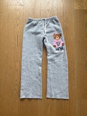 Love junkie kids bear sweatpants